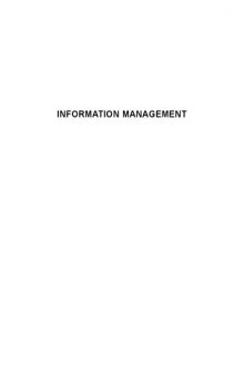 Information management: a consolidation of operations, analysis and strategy