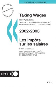 Taxing Wages 2002-2003