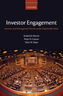 Investor Engagement: Investors and Management Practice under Shareholder Value