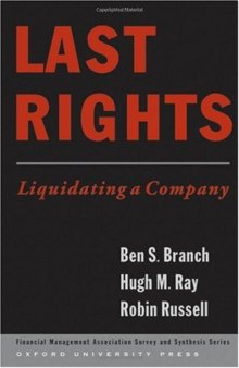 Last Rights: Liquidating a Company
