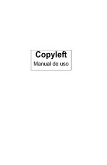 Copyleft :Manual De Uso