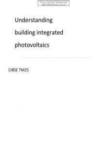 Understanding building integrated photovoltaics