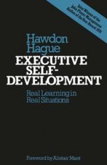 Executive Self-Development: Real Learning in Real Situations