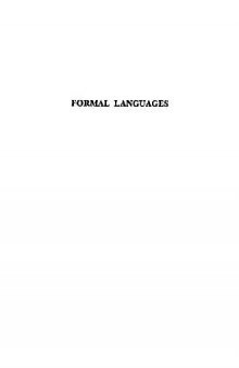 Formal languages