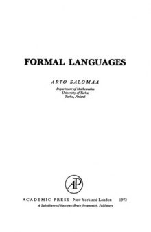 Formal Languages 