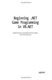 Beginning .NET Game Programming in VB.NET