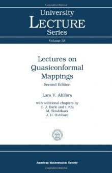 Lectures on quasiconformal mappings