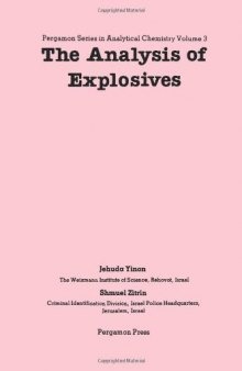 The Analysis of Explosives