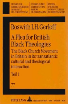 A Plea for British Black Theologies