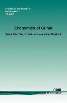 Economics of Crime (Foundations and Trends in Microeconomics)