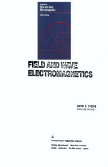Field and Wave Electromagnetics 