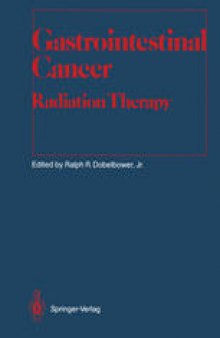 Gastrointestinal Cancer: Radiation Therapy