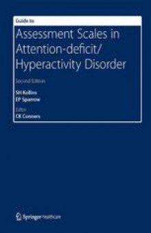 Guide to Assessment Scales in Attention-deficit/Hyperactivity Disorder