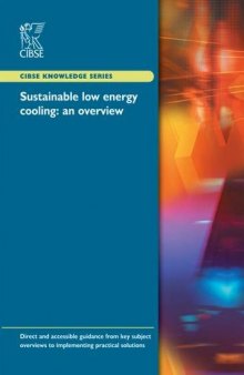 Sustainable low energy cooling : an overview