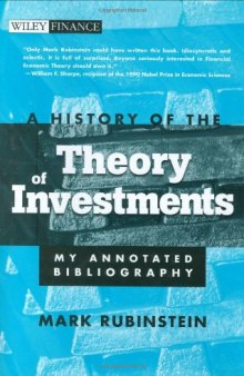 A history of the theory of investments