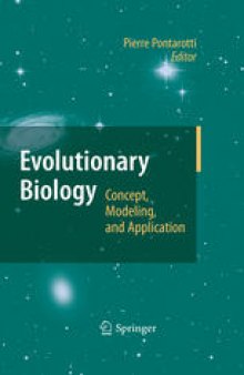 Evolutionary Biology: Concept, Modeling, and Application