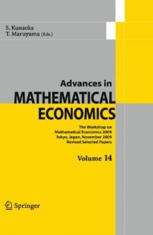 Advances in Mathematical Economics