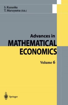 Advances in mathematical economics. Vol.06