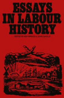 Essays in Labour History: In memory of G. D. H. Cole 25 September 1889–14 January 1959