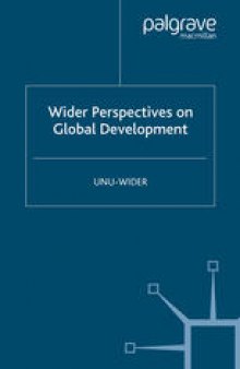 Wider Perspectives on Global Development