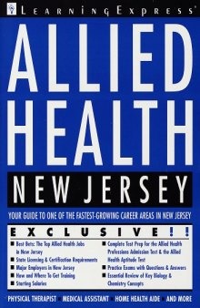 Allied Health: New Jersey