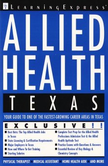 Allied Health: Texas