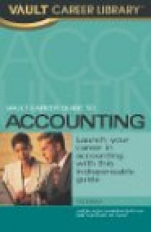 Vault Career Guide to Accounting