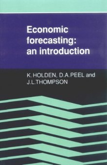 Economic forecasting: An introduction