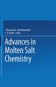 Advances in Molten Salt Chemistry: Volume 2
