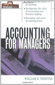 Accounting for Managers (Briefcase Books Series)  