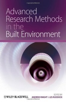 Advanced research methods in the built environment