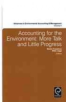 Accounting for the environment : more talk and little progress
