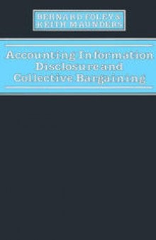 Accounting Information Disclosure and Collective Bargaining