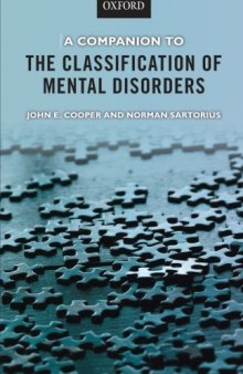 A Companion to the Classification of Mental Disorders