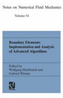 Boundary Elements: Implementation and Analysis of Advanced Algorithms: Proceedings of the Twelfth GAMM-Seminar Kiel, January 19–21, 1996