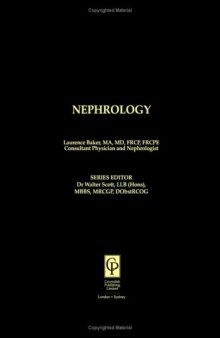 Nephrology For Lawyers (Medic0-Legal Practitioner Series)