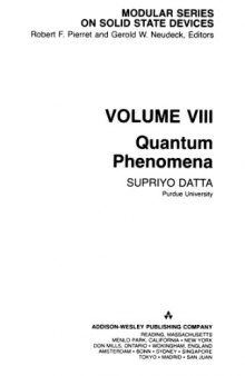 Quantum Phenomena