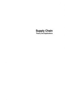 Supply Chain: Theory and Applications