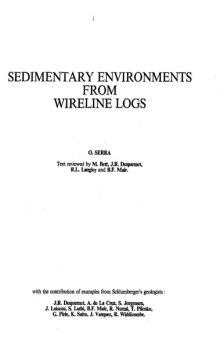 Sedimentary environments from wireline logs