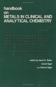 Handbook on Metals in Clinical and Analytical Chemistry