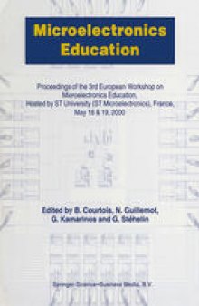 Microelectronics Education: Proceedings of the 3rd European Workshop on Microelectronics Education