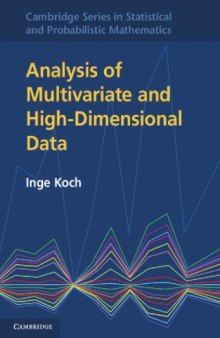 Analysis of Multivariate and High-Dimensional Data
