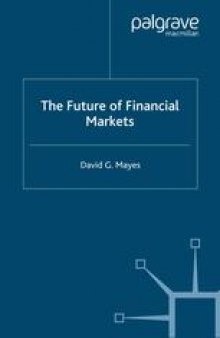 The Future of Financial Markets
