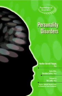 Personality Disorders (Psychological Disorders)