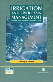 Irrigation and River Basin Management: 