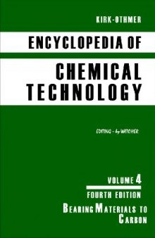 Encyclopedia of Chemical Technology