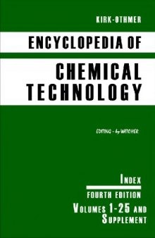 Encyclopedia of Chemical Technology