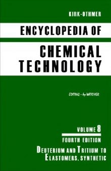 Encyclopedia of Chemical Technology