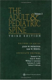 The Adult and Pediatric Spine: An Atlas of Differential Diagnosis / Vol. 1