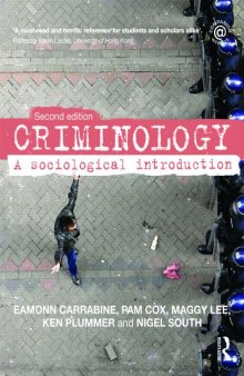 Criminology: a sociological introduction